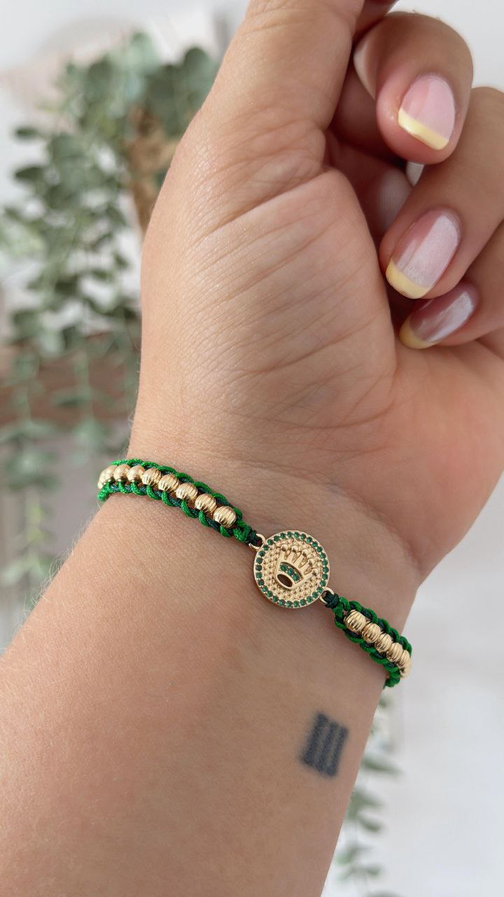 Manilla Viral + herraje Corona circones verdes