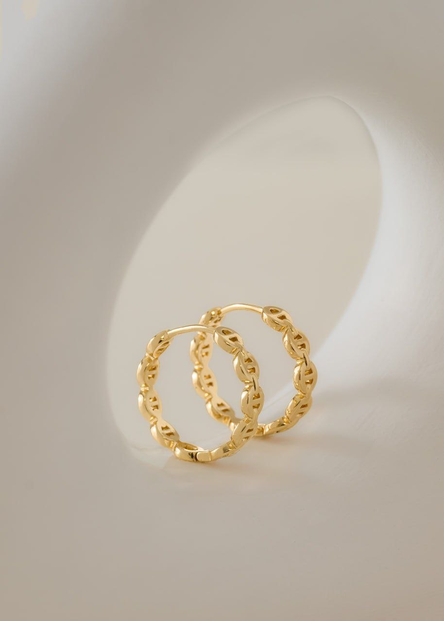 Aretes candongas Gucci